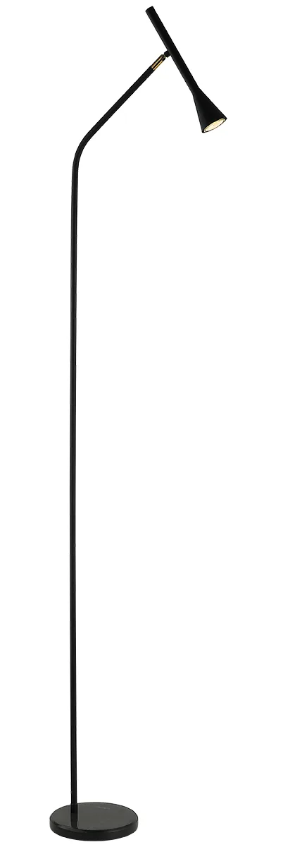 Product image 1 of Vloerlamp Melody - Zwart - Led spot