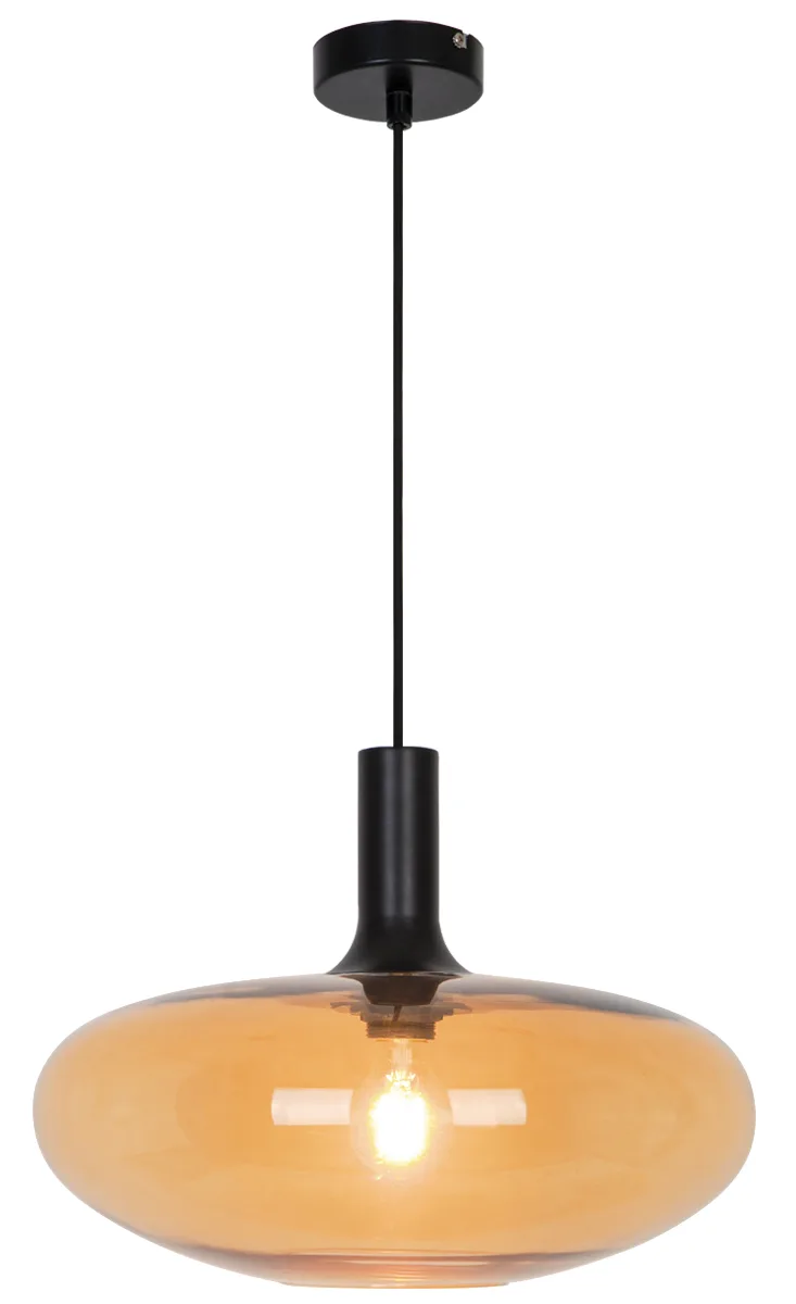 Product image 1 of Pendant Light Amber  D395 Convex