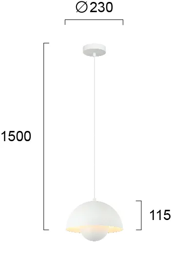 Product image 2 of Hanglamp Tulip - wit