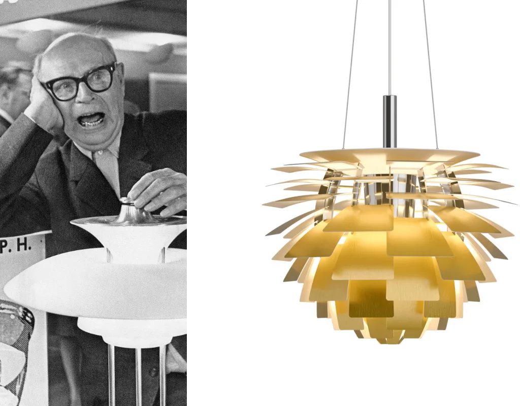 Cover foto voor De Artichoke Lamp van Poul Henningsen