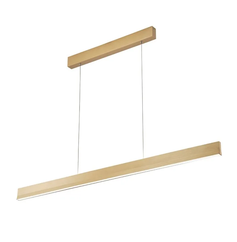 Product image 1 of Hanglamp goud Lee - geborsteld goud - led 