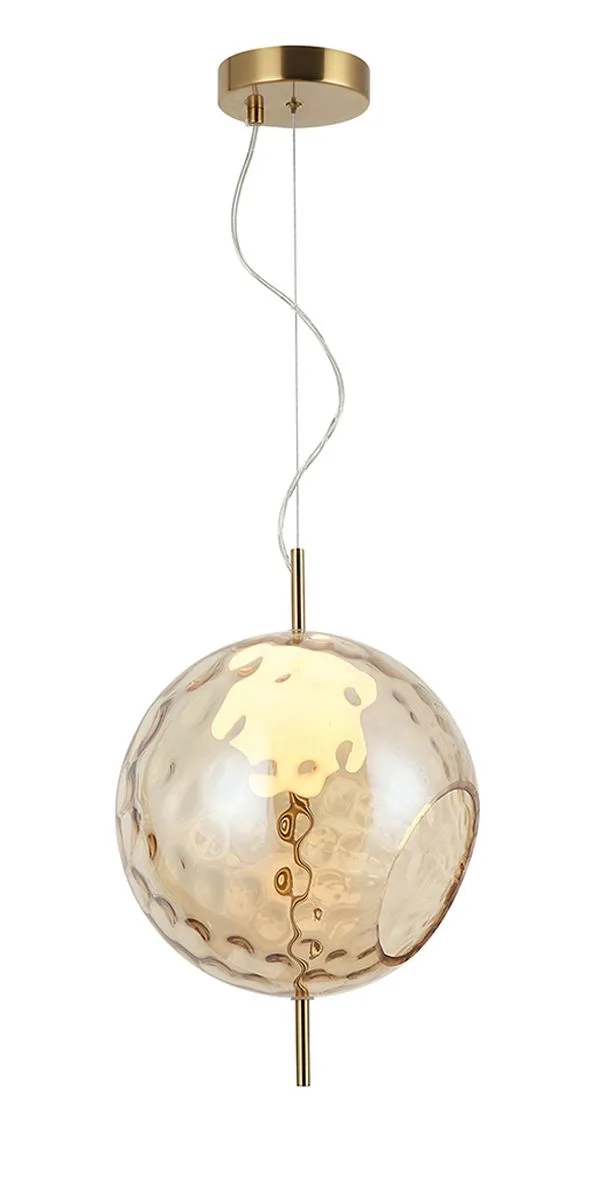 Product image 1 of Hanglamp Amber Diala - champagne - goud - led 