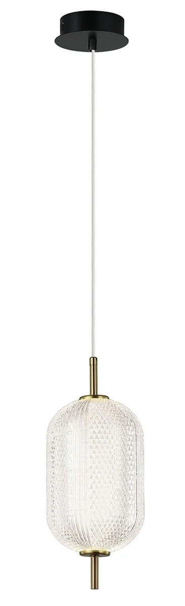 Product image 1 of Hanglamp Pellucid - helder - brons - led 