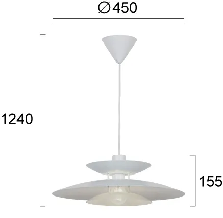 Product image 2 of Pendant Light White Nino
