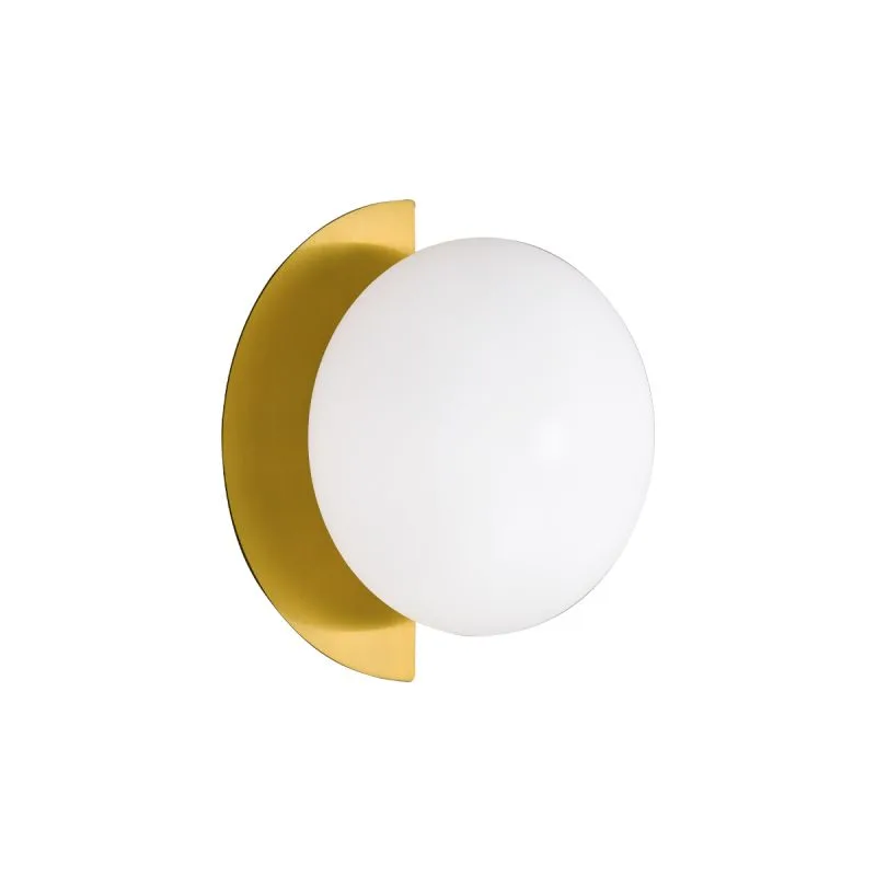 Wandlamp goud Darcy - wit goud - g9