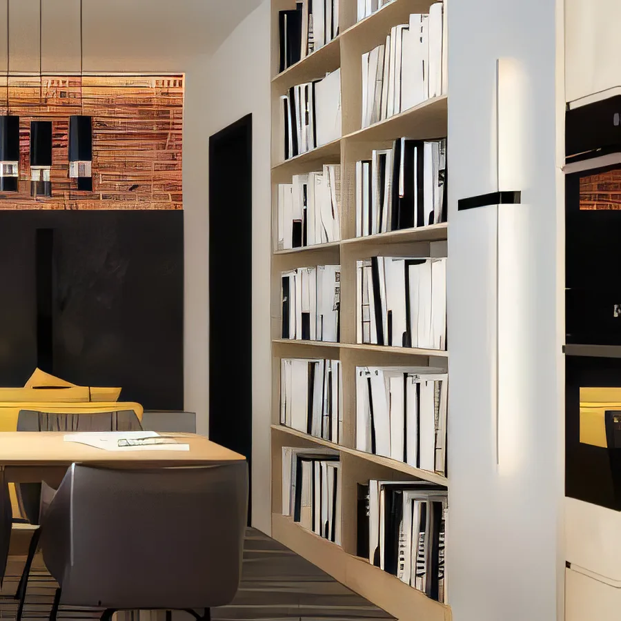 Product image 7 of Wandlamp Slim - zwart - zonder snoer