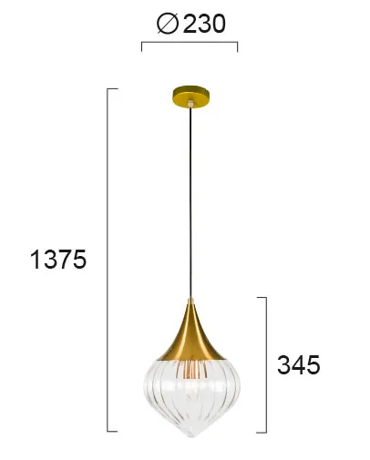 Product image 5 of Pendant Light Gold Lucida