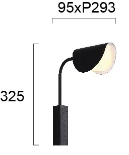 Product image 3 of Wandlamp Ada - Snoerloos