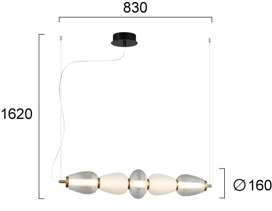 Product image 3 of Pendant Bar Shiny