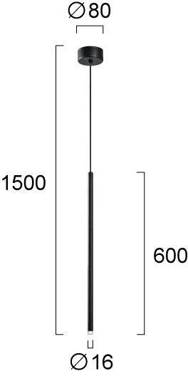 Product image 2 of Pendant Light Black Zenia
