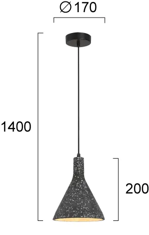 Product image 2 of Pendant Light  Black Dot